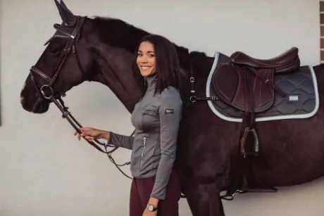 Veste Explore Jacket Silver Cloud - Equestrian Stockholm