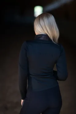 Veste Polaire All Black Glimmer - Equestrian Stockholm