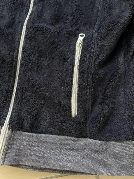 Veste polaire paillettes